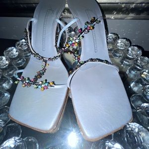 Authentic Giuseppe Zanotti blue periwinkle sandals